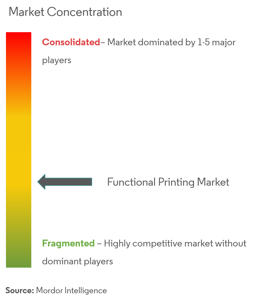 Functional Printing Market Concentration Functional Printing Market Concentration